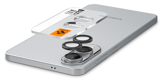 Spigen Optik Pro HD Samsung Galaxy S25 Edge Camera Lens Protector Zwart 2-Pack afbeelding 11