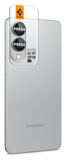 Spigen Optik Pro HD Samsung Galaxy S25 Edge Camera Lens Protector Zwart 2-Pack afbeelding 13