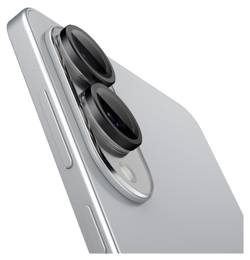 Spigen Optik Pro HD Samsung Galaxy S25 Edge Camera Lens Protector Zwart 2-Pack afbeelding 9