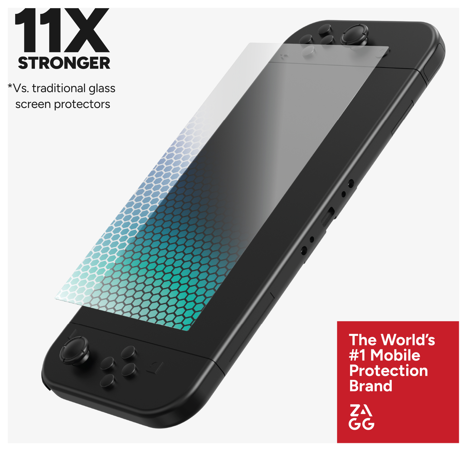 ZAGG InvisibleShield XTR4 Nintendo Switch 2 Screen Protector Tempered Glass afbeelding 2