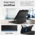 Spigen Enzo Aramid iPad Air 11 (2024/2025) / Air 10.9 (2020/2022) Hoes Zwart afbeelding 3