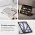 Spigen AirSkin Pro OneTap Apple iPad Air 13 (2024/2025) Hoes Book Case Grijs afbeelding 5