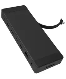 ZAGG 9-Port Hub 100W USB-C Docking Station voor Laptop, MacBook en Tablet afbeelding