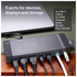 ZAGG 9-Port Hub 100W USB-C Docking Station voor Laptop, MacBook en Tablet afbeelding 2