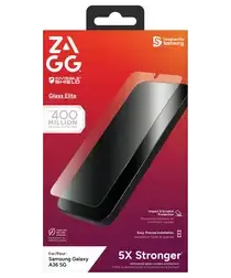 ZAGG InvisibleShield Glass Elite Samsung Galaxy A36 Screen Protector afbeelding