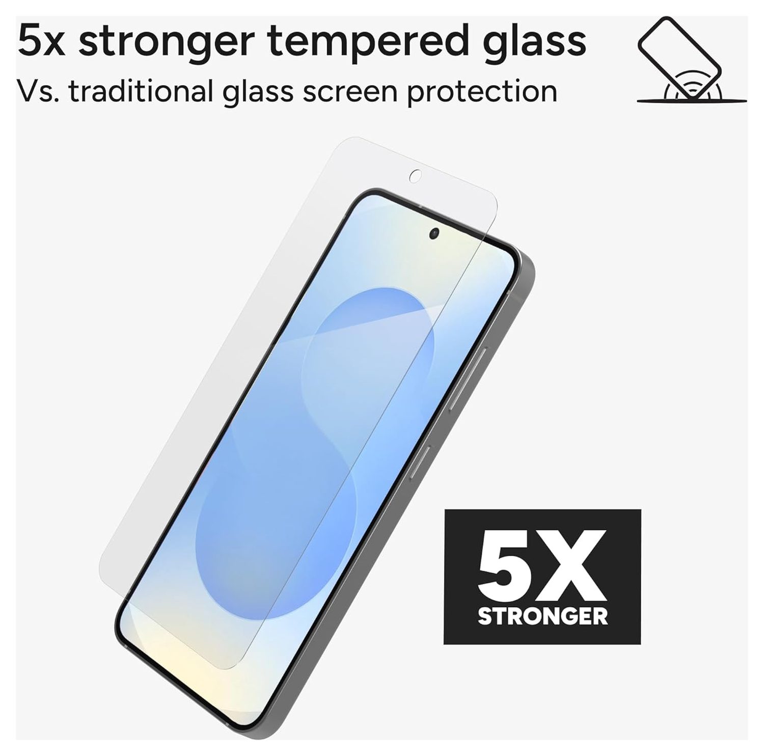 ZAGG InvisibleShield Glass Elite Samsung Galaxy A36 Screen Protector afbeelding 3