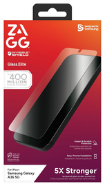 ZAGG InvisibleShield Glass Elite Samsung Galaxy A36 Screen Protector