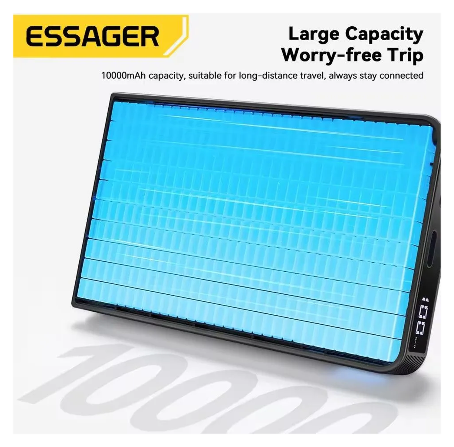 Essager 10.000 mAh MagSafe Powerbank 22.5W met USB-C Kabel en Apple Watch Lader afbeelding 6