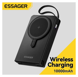 Essager 10.000 mAh MagSafe Powerbank 22.5W met USB-C Kabel en Apple Watch Lader