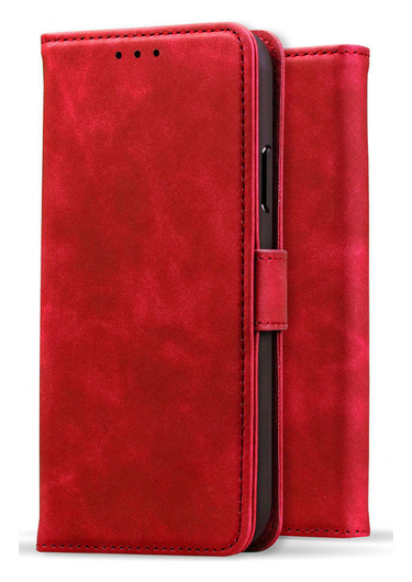 Rosso Element Motorola Edge 60 Fusion Hoesje Book Case Wallet Rood afbeelding 7