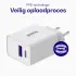 Buddi 30W PD GaN USB-C / USB-A Oplader met Buddi Flex USB-C Kabel 2M afbeelding 6