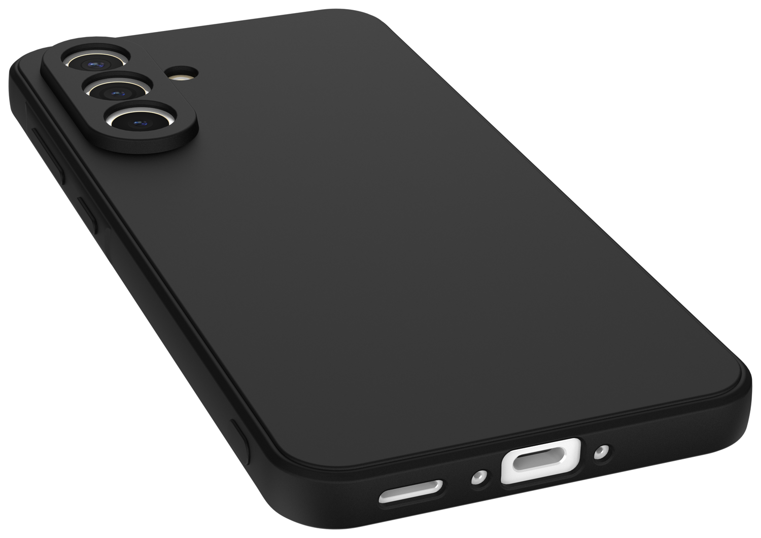 Samsung Galaxy A56 Hoesje met Camera Bescherming Dun TPU Back Cover Zwart afbeelding 7