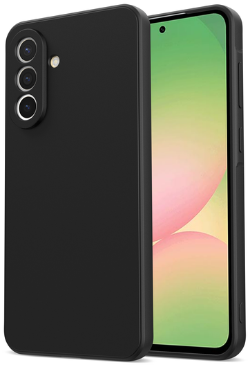Samsung Galaxy A56 Hoesje met Camera Bescherming Dun TPU Back Cover Zwart afbeelding 1