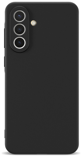 Samsung Galaxy A56 Hoesje met Camera Bescherming Dun TPU Back Cover Zwart afbeelding 2
