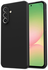 Samsung Galaxy A56 Hoesje met Camera Bescherming Dun TPU Back Cover Zwart afbeelding 1