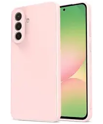 Samsung Galaxy A56 Hoesje met Camera Bescherming Dun TPU Back Cover Roze afbeelding