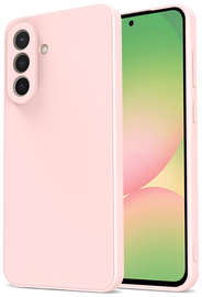 Samsung Galaxy A56 Hoesje met Camera Bescherming Dun TPU Back Cover Roze afbeelding