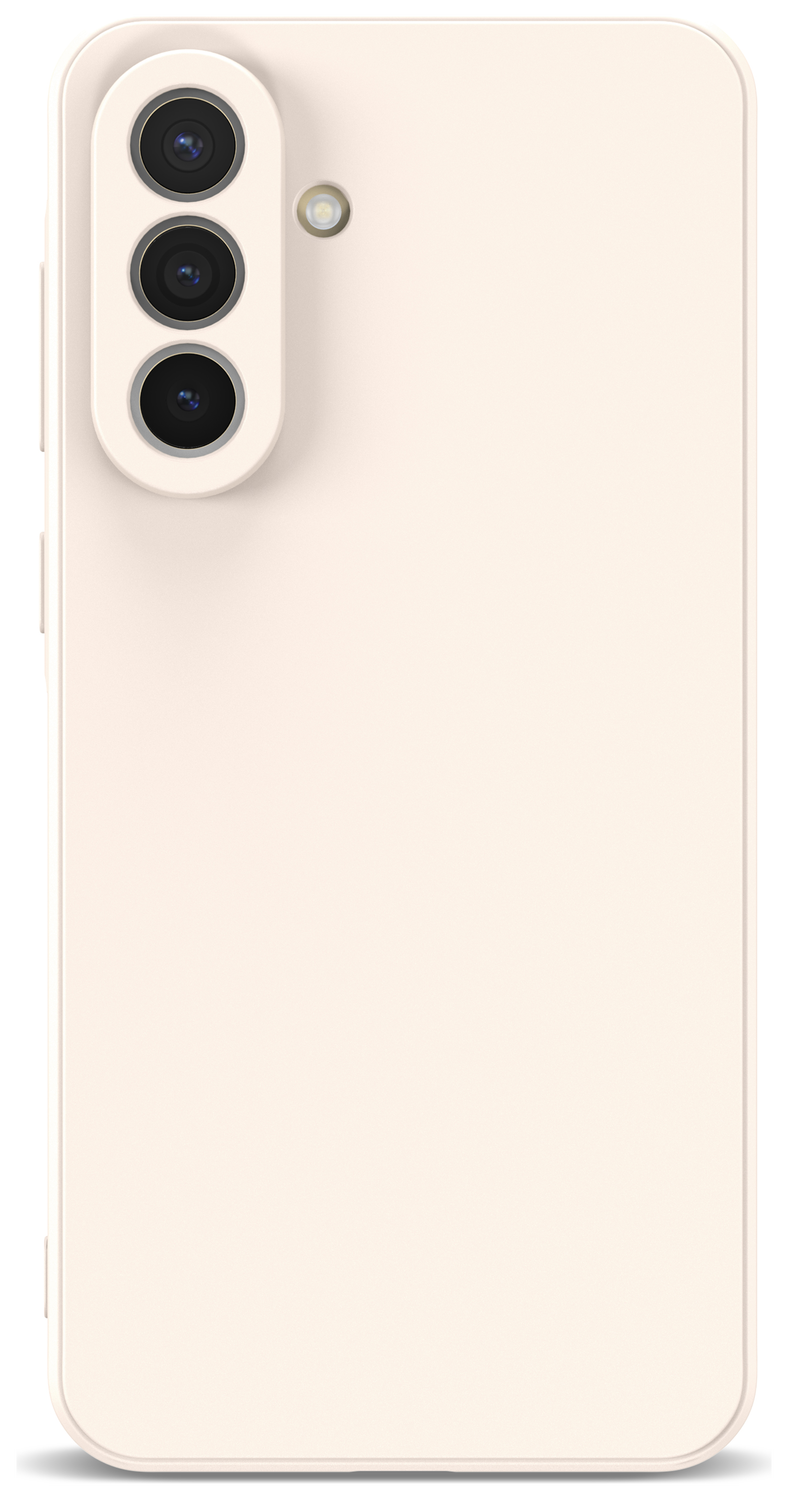 Samsung Galaxy A56 Hoesje met Camera Bescherming Dun TPU Back Cover Beige afbeelding 2