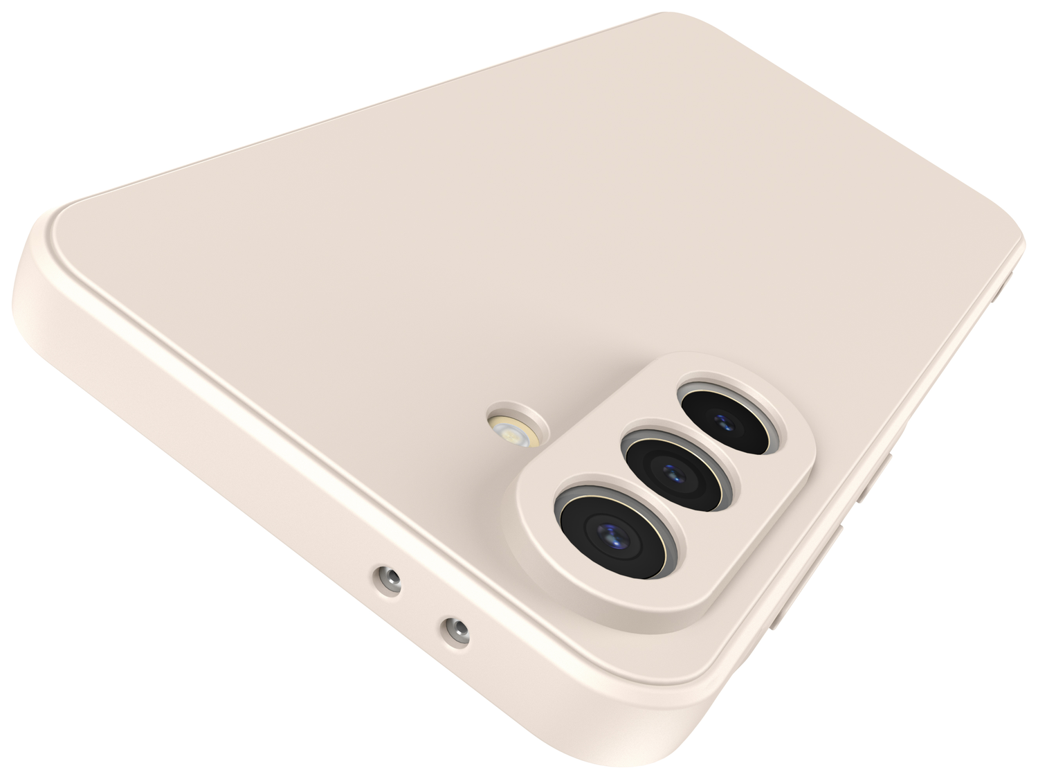 Samsung Galaxy A56 Hoesje met Camera Bescherming Dun TPU Back Cover Beige afbeelding 7