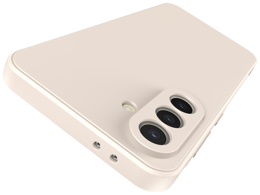 Samsung Galaxy A56 Hoesje met Camera Bescherming Dun TPU Back Cover Beige afbeelding 7