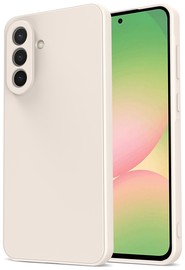 Samsung Galaxy A56 Hoesje met Camera Bescherming Dun TPU Back Cover Beige afbeelding