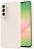 Samsung Galaxy A56 Hoesje met Camera Bescherming Dun TPU Back Cover Beige