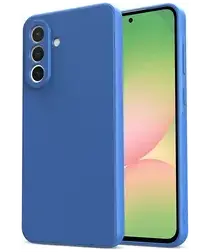 Samsung Galaxy A56 Hoesje met Camera Bescherming Dun TPU Back Cover Blauw afbeelding