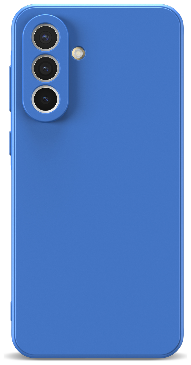 Samsung Galaxy A56 Hoesje met Camera Bescherming Dun TPU Back Cover Blauw afbeelding 2