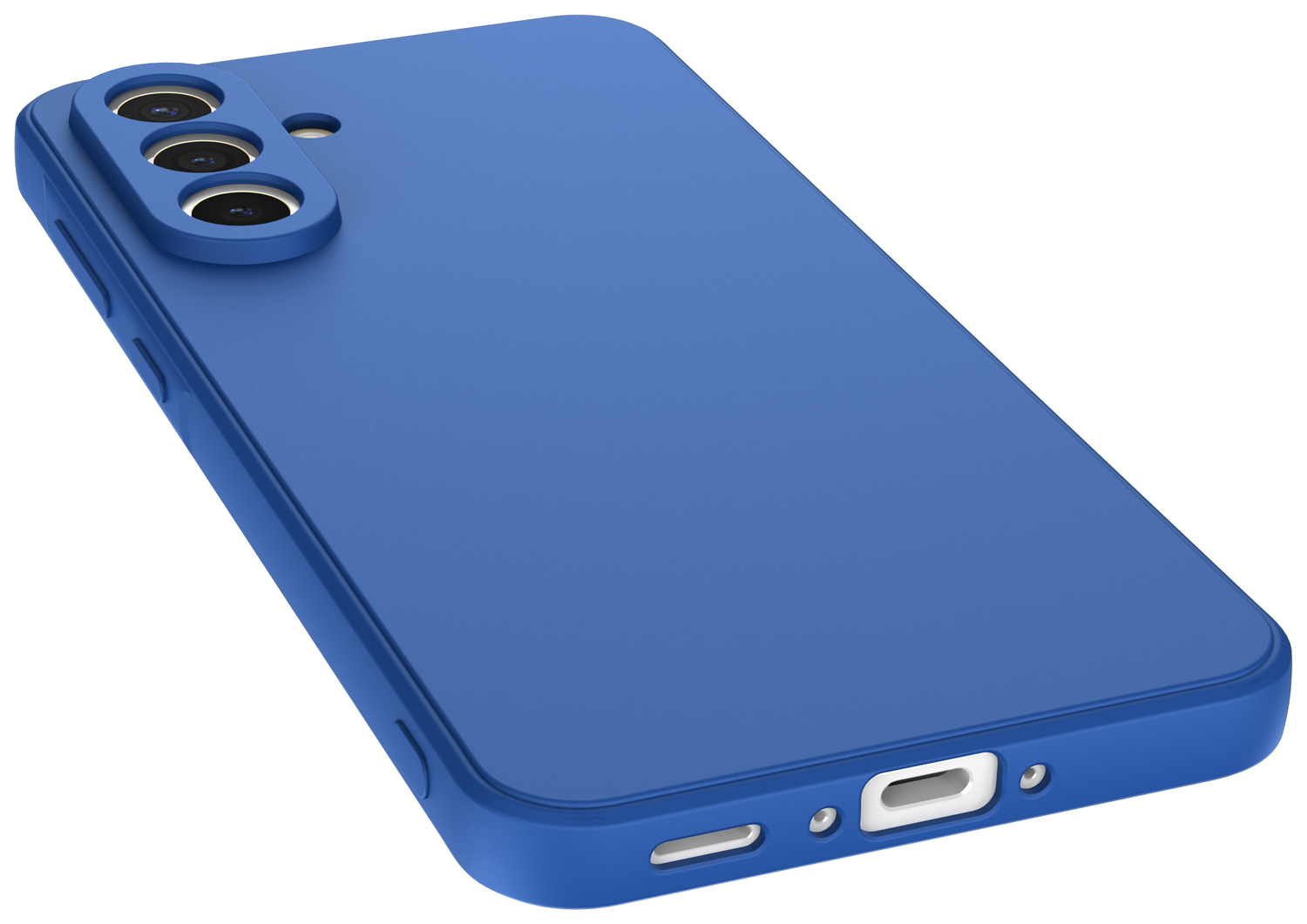 Samsung Galaxy A56 Hoesje met Camera Bescherming Dun TPU Back Cover Blauw afbeelding 6