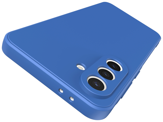 Samsung Galaxy A56 Hoesje met Camera Bescherming Dun TPU Back Cover Blauw afbeelding 7
