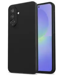 Samsung Galaxy A36 Hoesje met Camera Bescherming Dun TPU Back Cover Zwart afbeelding