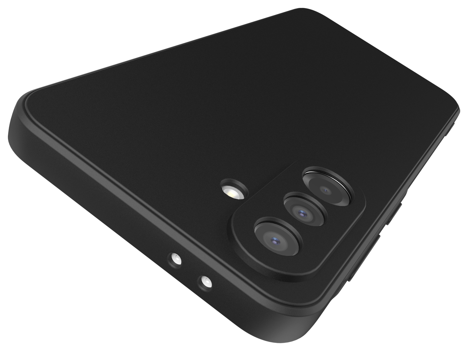 Samsung Galaxy A36 Hoesje met Camera Bescherming Dun TPU Back Cover Zwart afbeelding 5