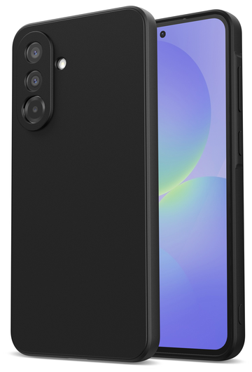 Samsung Galaxy A36 Hoesje met Camera Bescherming Dun TPU Back Cover Zwart afbeelding 1