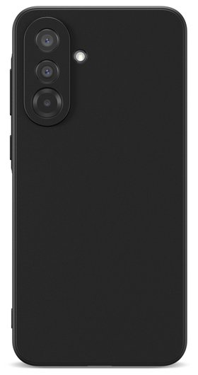 Samsung Galaxy A36 Hoesje met Camera Bescherming Dun TPU Back Cover Zwart afbeelding 2