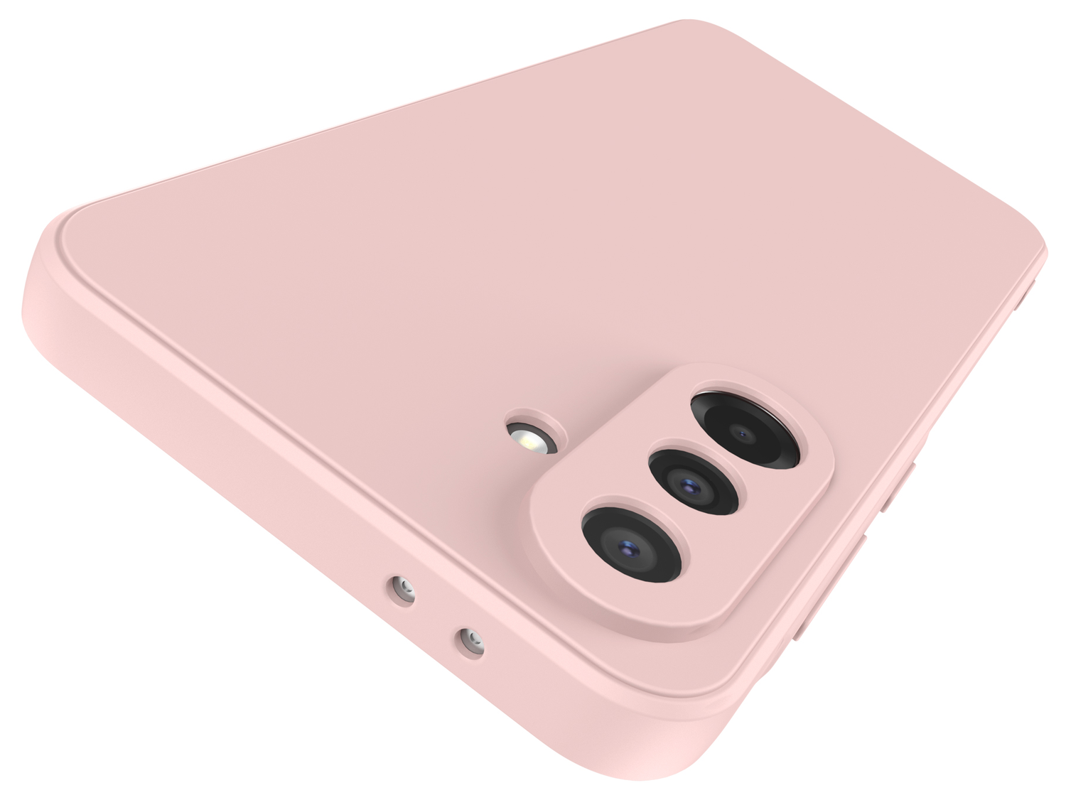 Samsung Galaxy A36 Hoesje met Camera Bescherming Dun TPU Back Cover Roze afbeelding 5