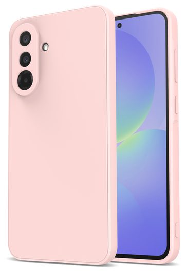 Samsung Galaxy A36 Hoesje met Camera Bescherming Dun TPU Back Cover Roze afbeelding 1