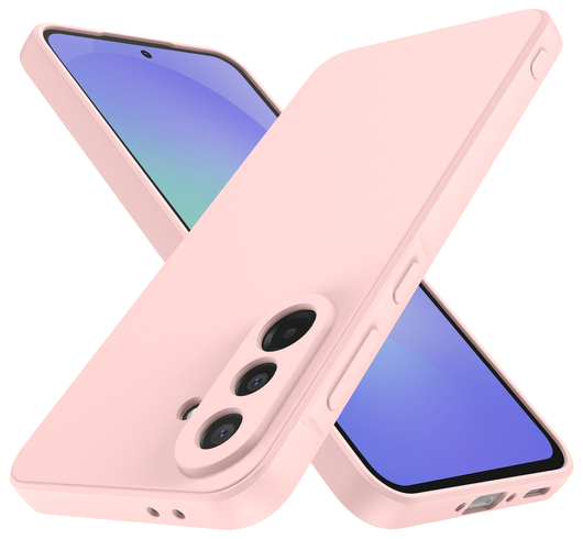 Samsung Galaxy A36 Hoesje met Camera Bescherming Dun TPU Back Cover Roze afbeelding 3