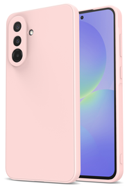 Samsung Galaxy A36 Hoesje met Camera Bescherming Dun TPU Back Cover Roze