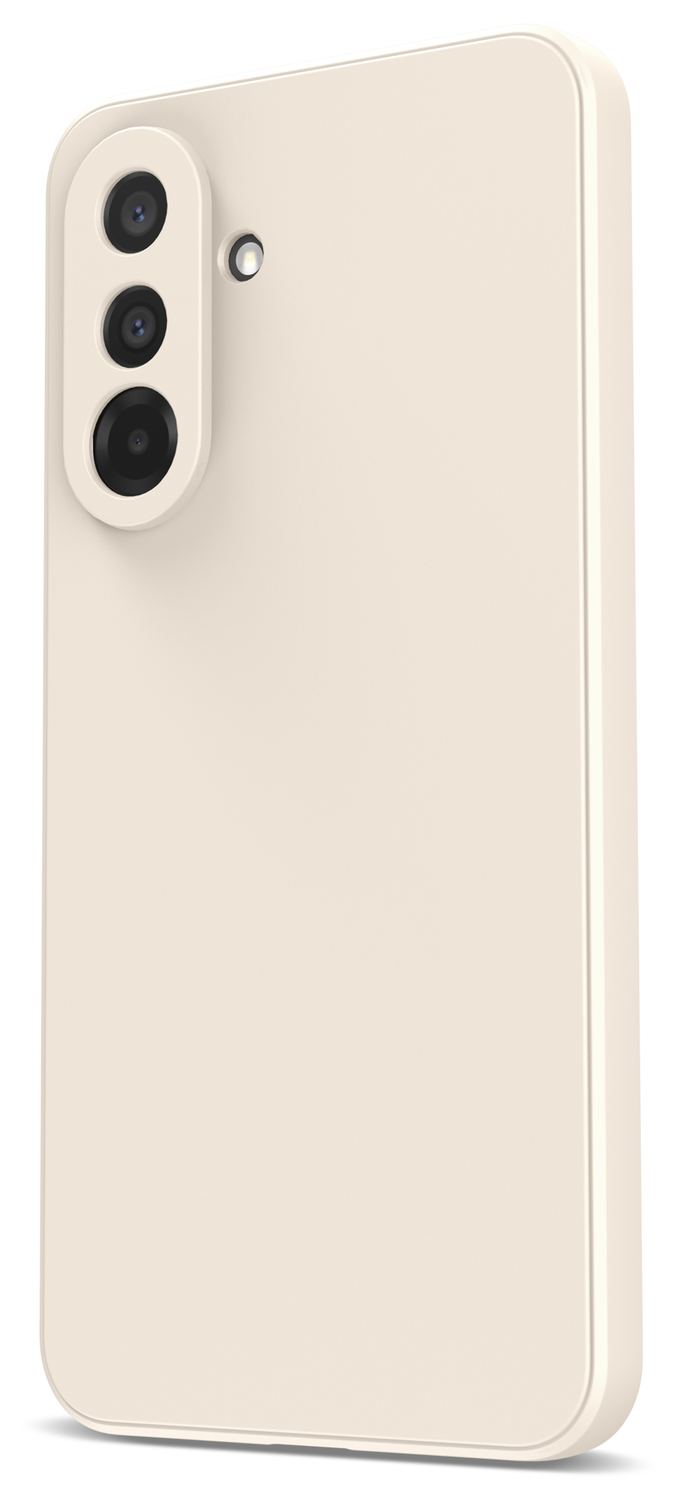 Samsung Galaxy A36 Hoesje met Camera Bescherming Dun TPU Back Cover Beige afbeelding 6