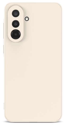 Samsung Galaxy A36 Hoesje met Camera Bescherming Dun TPU Back Cover Beige afbeelding 2