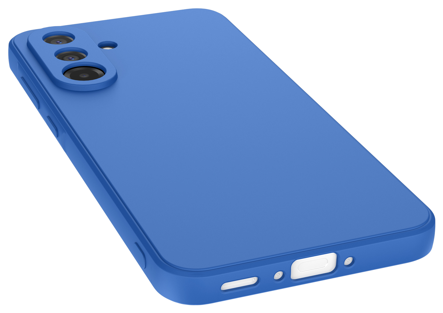 Samsung Galaxy A36 Hoesje met Camera Bescherming Dun TPU Back Cover Blauw afbeelding 4