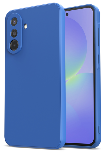 Samsung Galaxy A36 Hoesje met Camera Bescherming Dun TPU Back Cover Blauw afbeelding 1