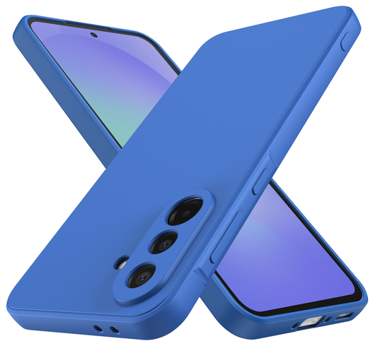 Samsung Galaxy A36 Hoesje met Camera Bescherming Dun TPU Back Cover Blauw afbeelding 3