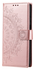 Samsung Galaxy A26 Hoesje Mandala Book Case met Pasjeshouder Roze Goud afbeelding 5