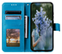 Samsung Galaxy A36 Hoesje Mandala Book Case met Pasjeshouder Blauw afbeelding 2