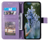 Samsung Galaxy A36 Hoesje Mandala Book Case met Pasjeshouder Paars afbeelding 2