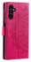 Samsung Galaxy A36 Hoesje Mandala Book Case met Pasjeshouder Roze afbeelding 5