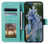 Samsung Galaxy A56 Hoesje Mandala Book Case met Pasjeshouder Groen afbeelding 2