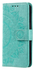 Samsung Galaxy A56 Hoesje Mandala Book Case met Pasjeshouder Groen afbeelding 5