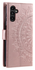 Samsung Galaxy A56 Hoesje Mandala Book Case met Pasjeshouder Roze Goud afbeelding 6